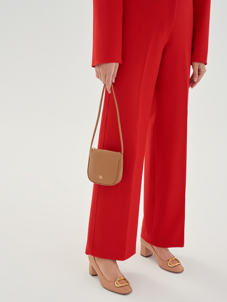 Jasnobrązowe czółenka damskie