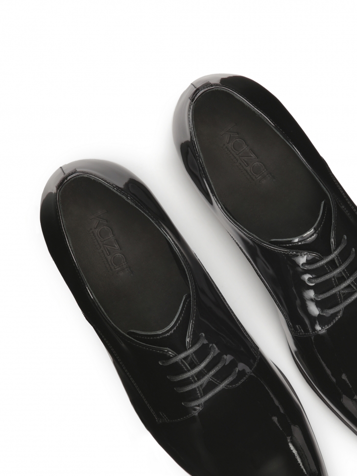 Czarne półbuty męskie