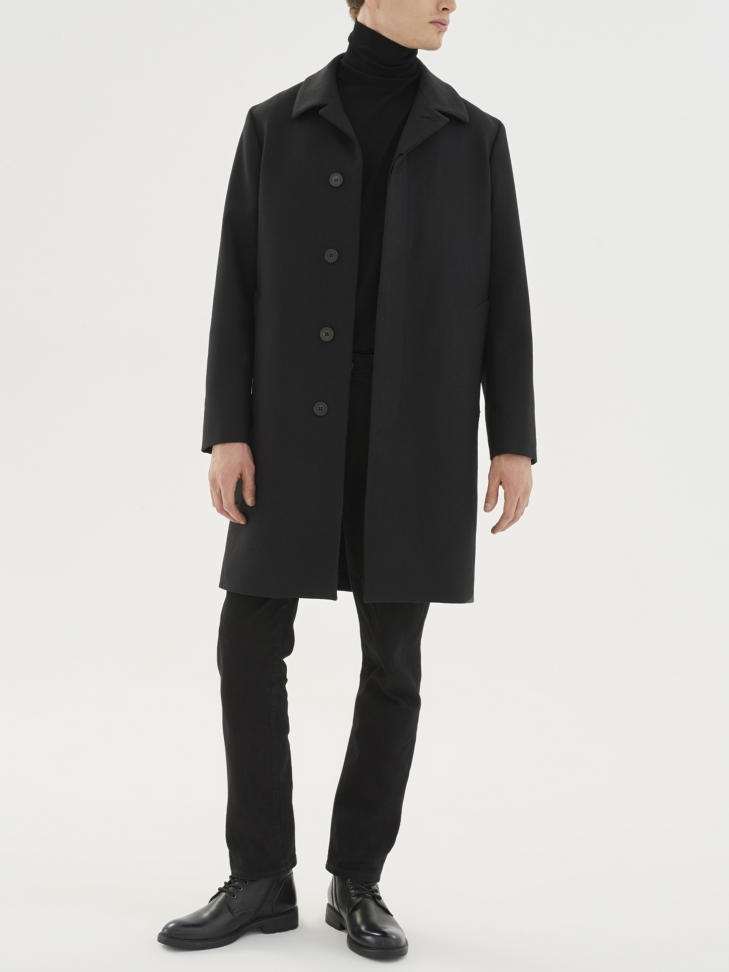 Czarne trzewiki męskie