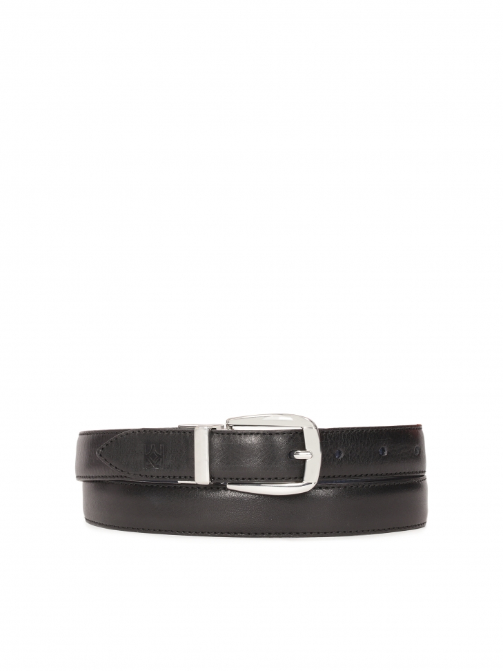 Dwustronny skórzany pasek damski