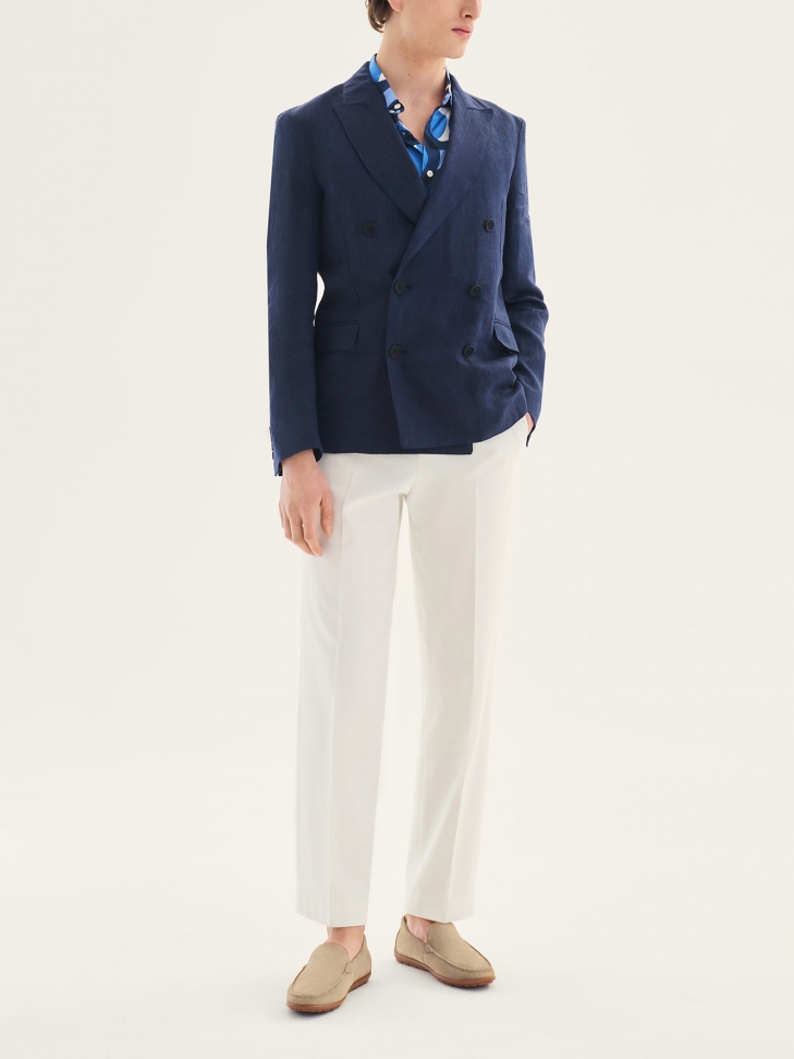 Kultowe mokasyny męskie zamszowe w beżowym kolorze