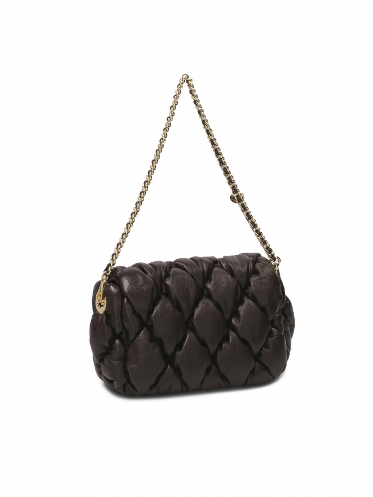 Miękka skórzana torebka volume