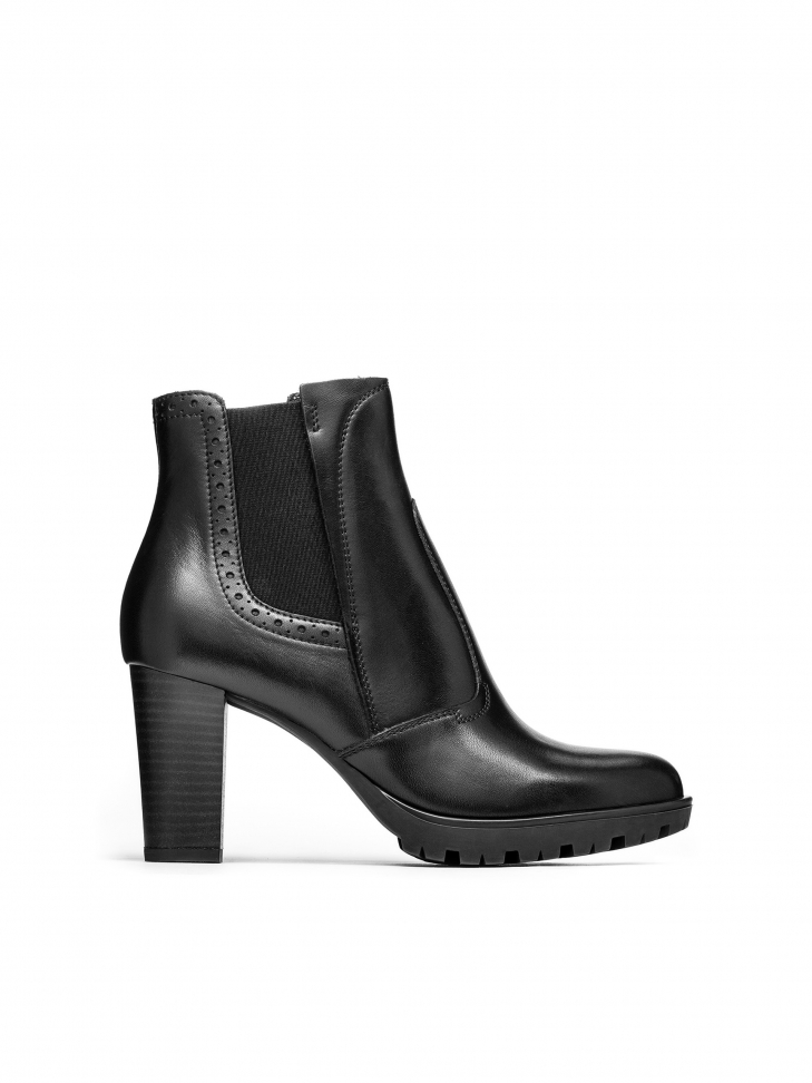 Czarne botki damskie