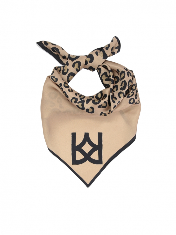 Multikolorowa apaszka damska