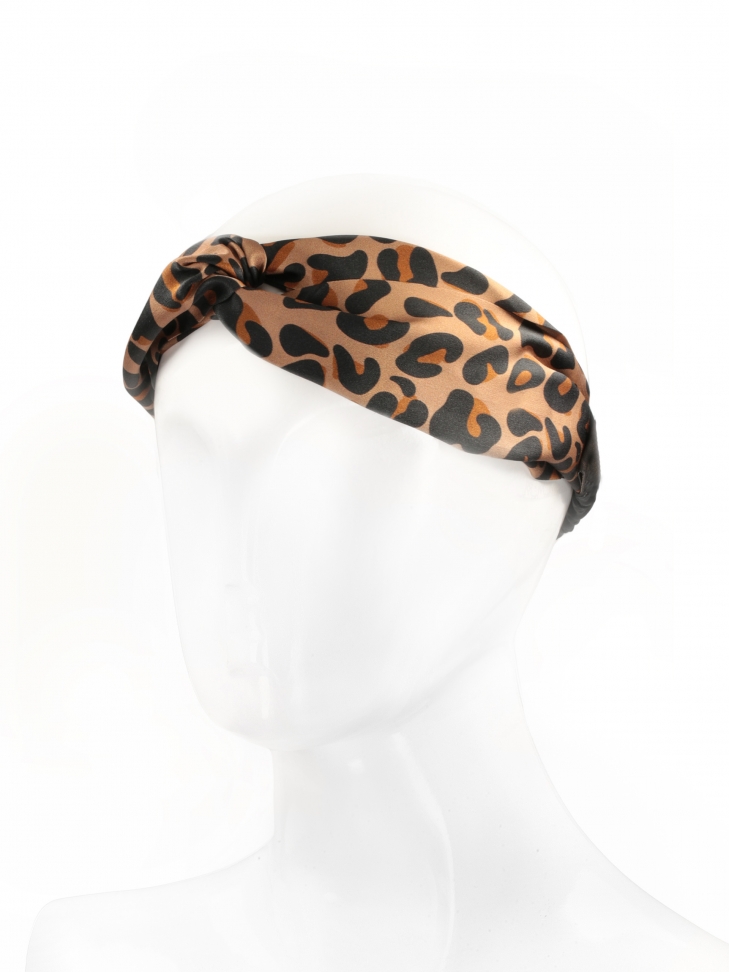 Opaska do włosów w zwierzęcy print