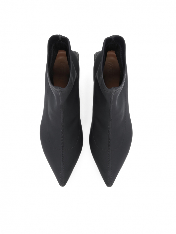 Czarne botki damskie