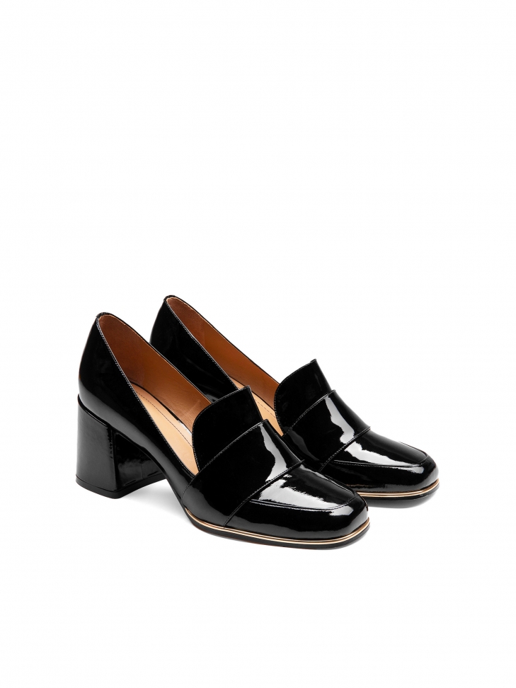 Czarne czółenka damskie