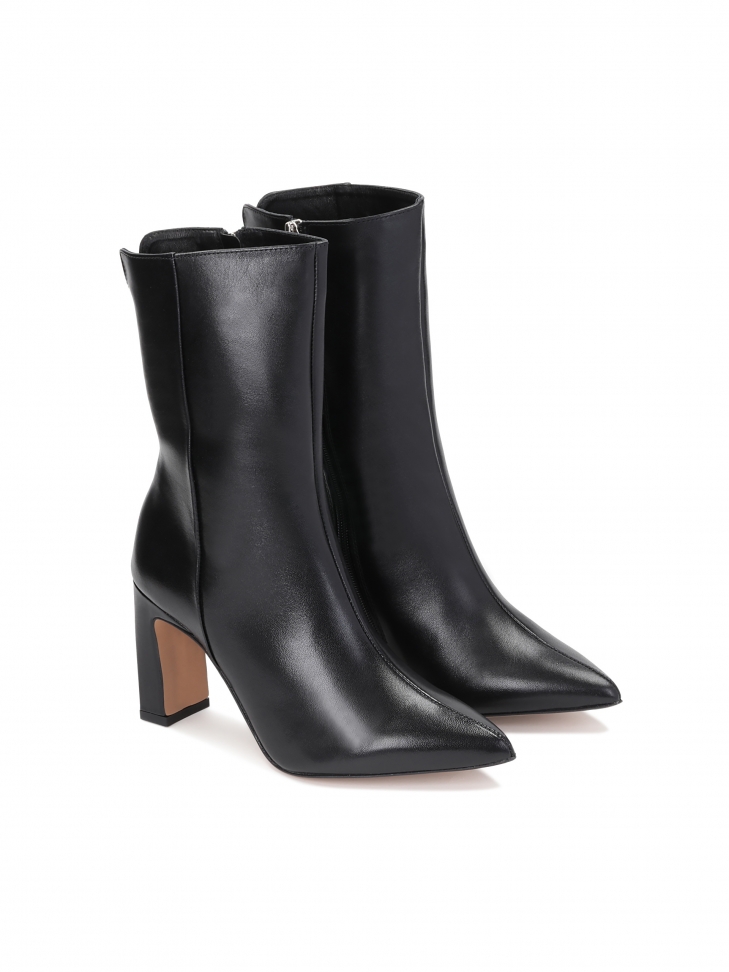 Czarne botki damskie