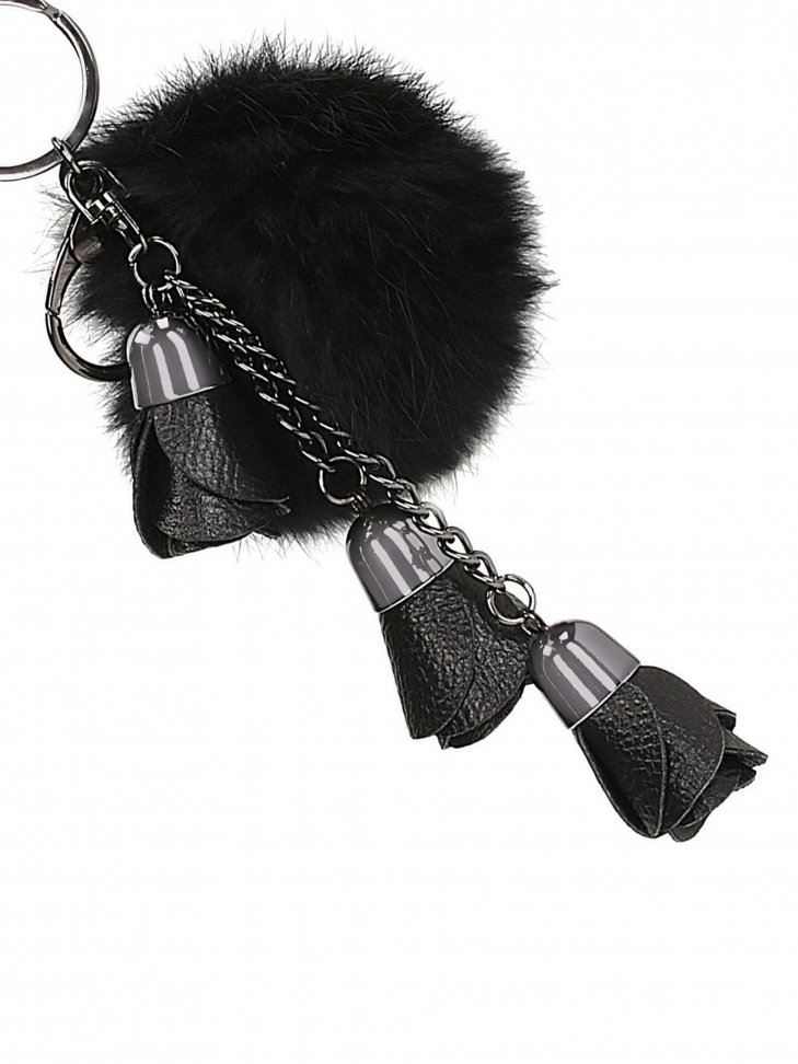 Czarny brelok damski