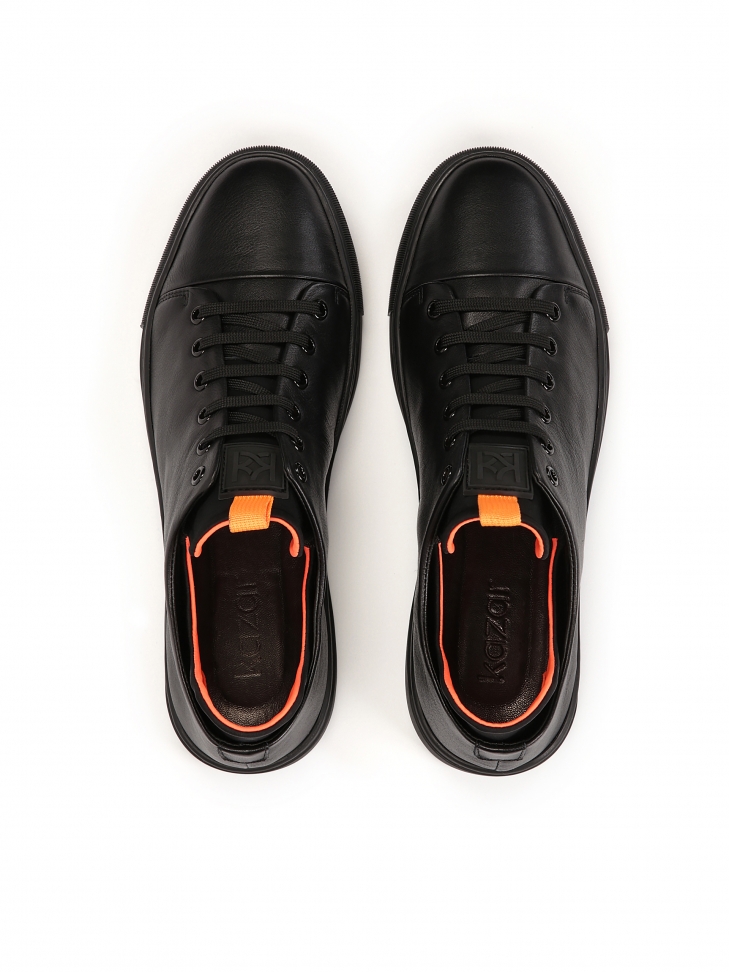 Sneakersy męskie z wysokim zapiętkiem