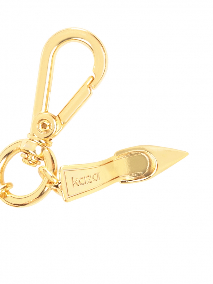 Złoty brelok but na obcasie