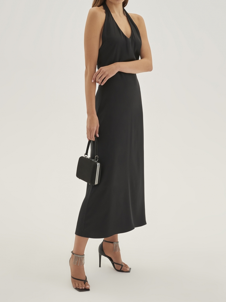 Czarna kopertówka damska