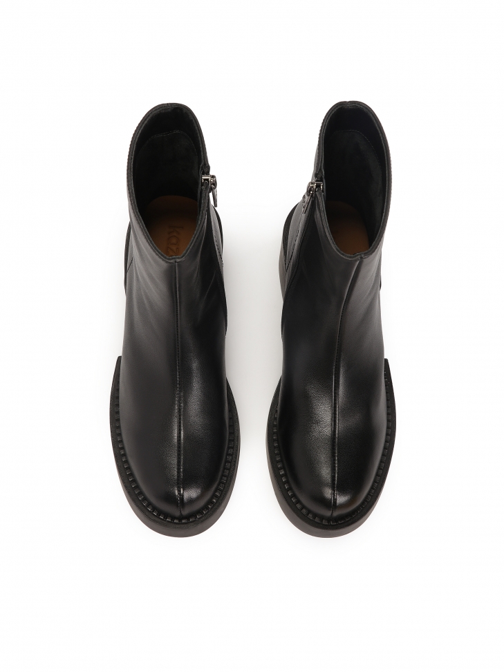 Czarne botki damskie