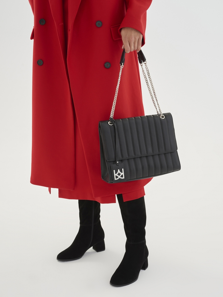 Czarne kozaki damskie