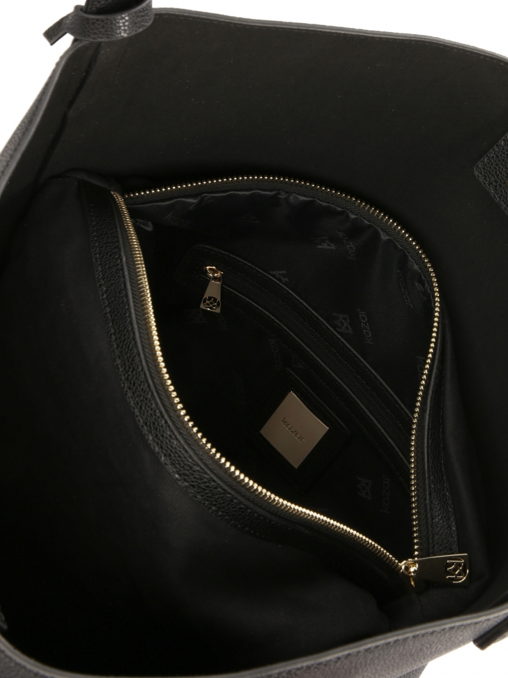 Duża minimalistyczna torebka na ramię