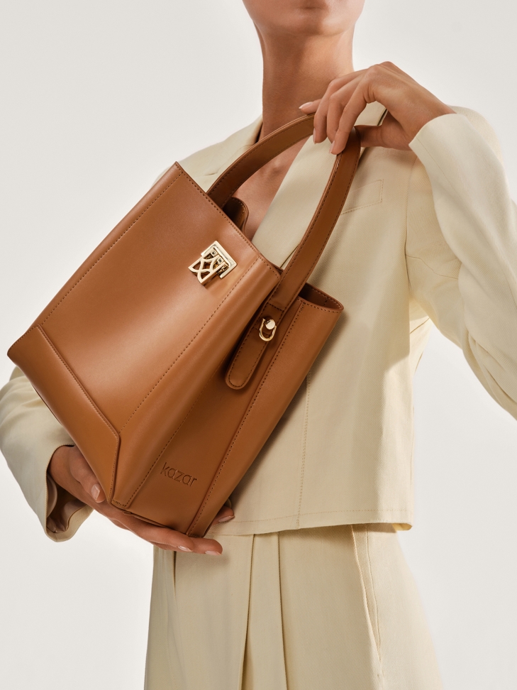 Brązowa torebka damska