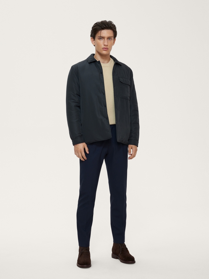 Brązowe niskie trzewiki męskie z zamszu