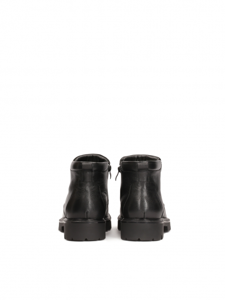 Komfortowe trzewiki męskie z zamkami