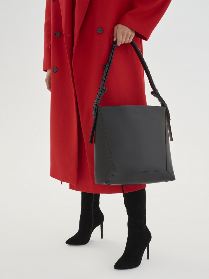 Czarne kozaki damskie