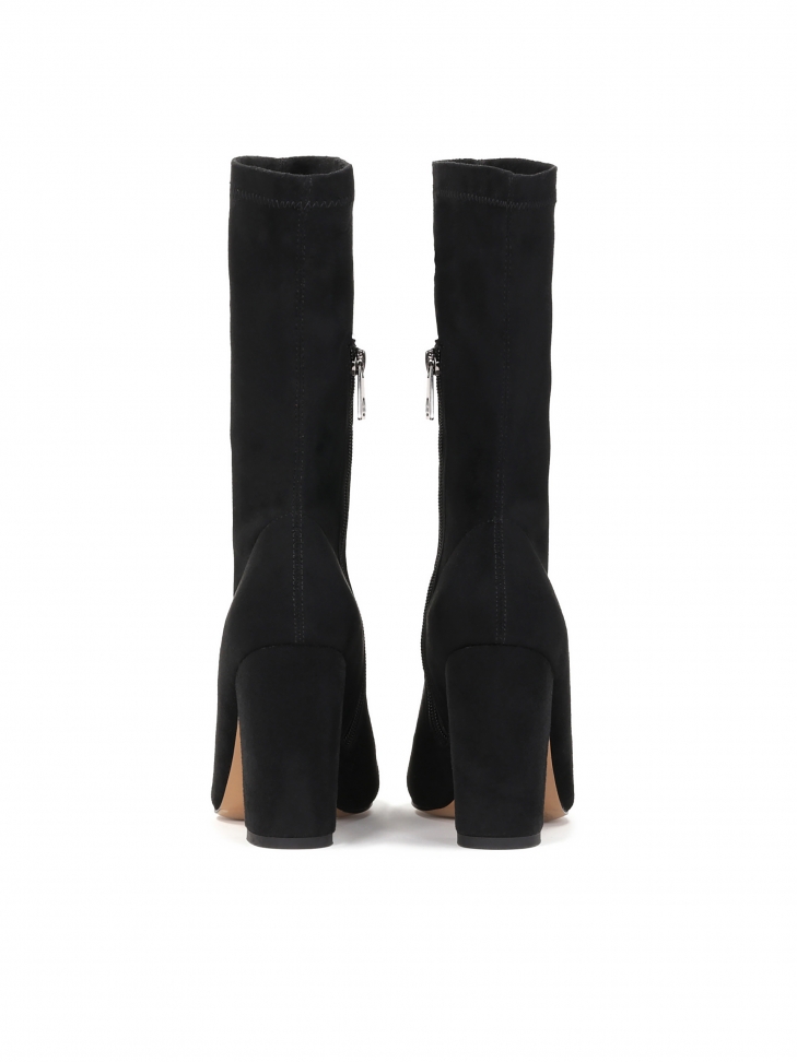 Czarne botki damskie
