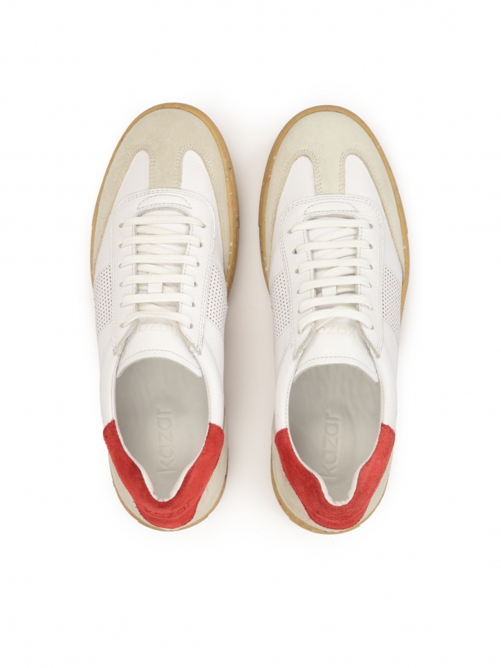 Męskie sneakersy z łączonych materiałów