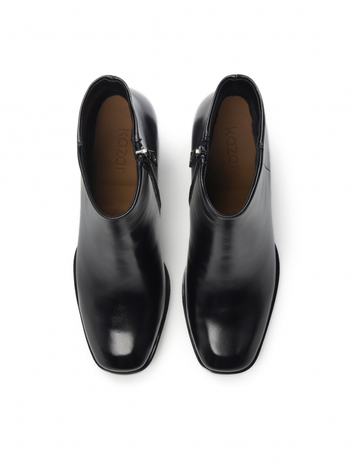 Czarne botki damskie