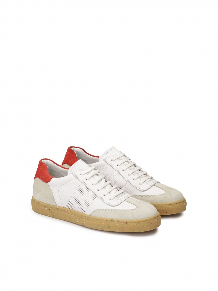 Męskie sneakersy z łączonych materiałów