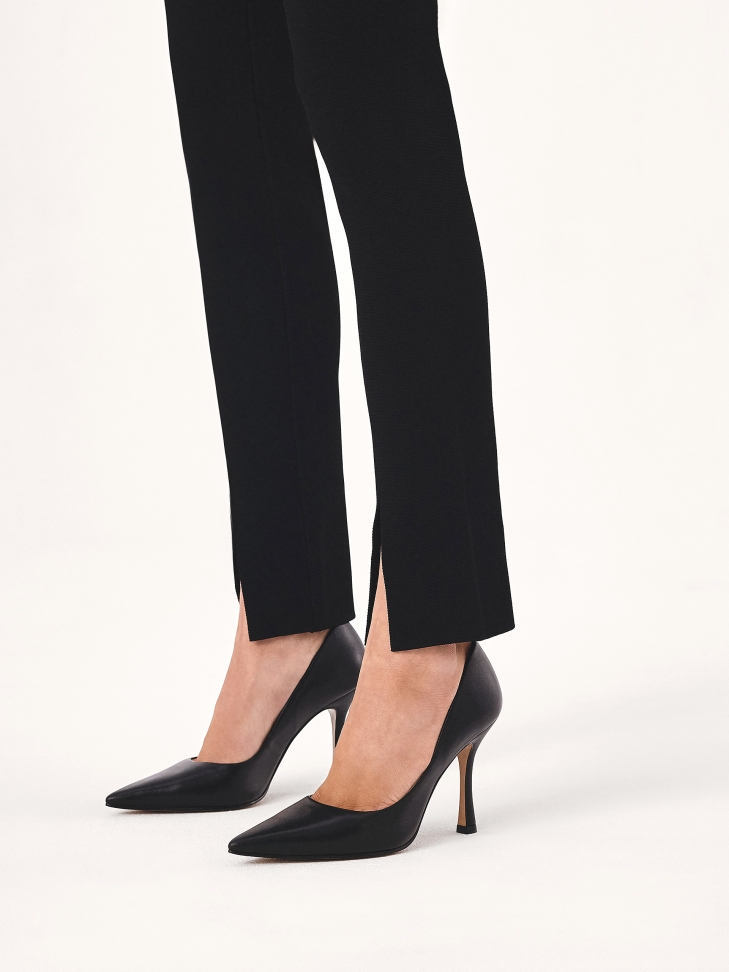 Klasyczne czarne czółenka na szpilce