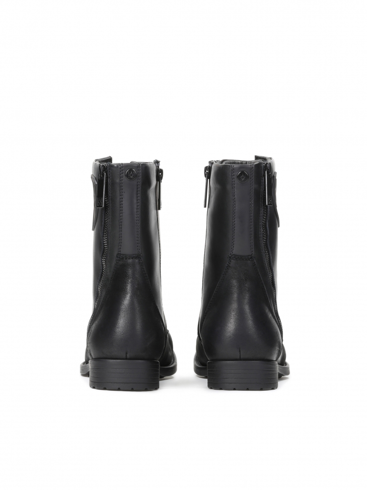 Czarne trzewiki męskie