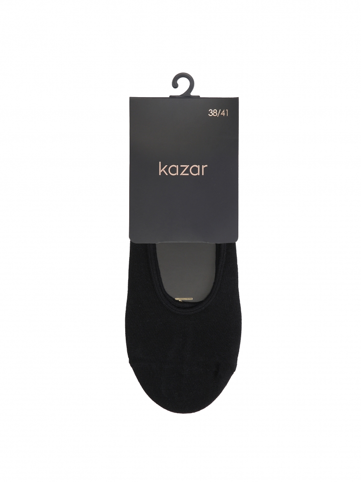 Czarne bawełniane stopki damskie