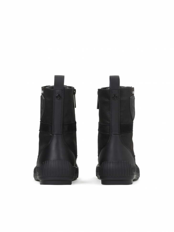 Czarne trzewiki męskie