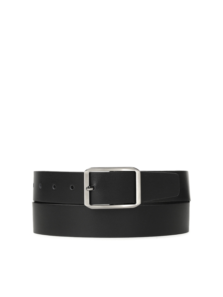 Czarny dwustronny pasek