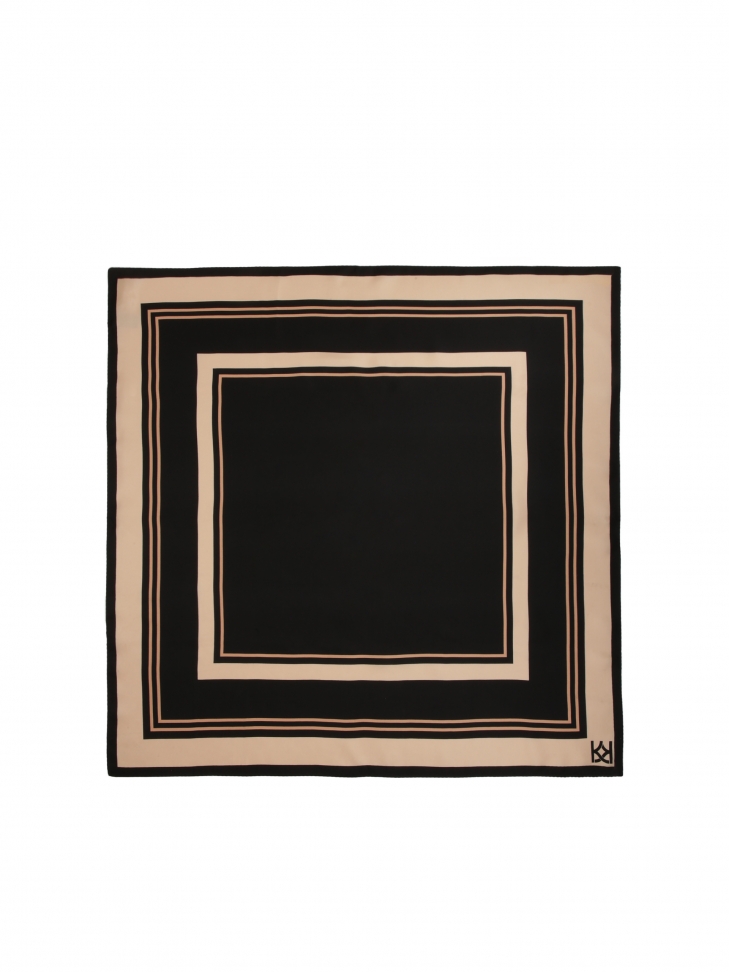 Atrakcyjna apaszka z jedwabiu