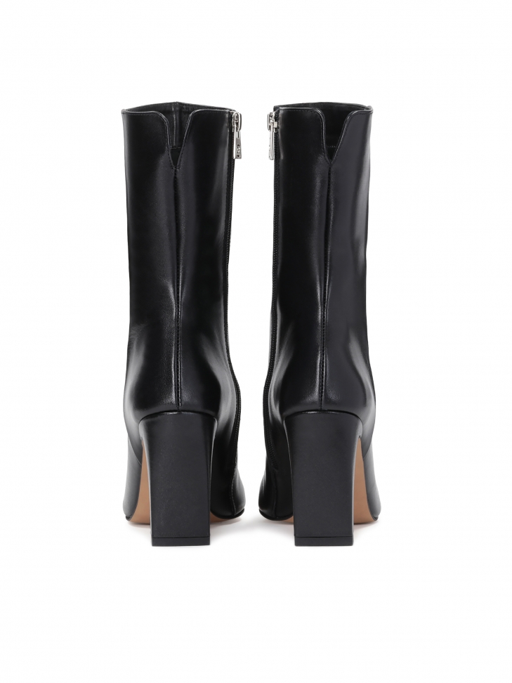 Czarne botki damskie