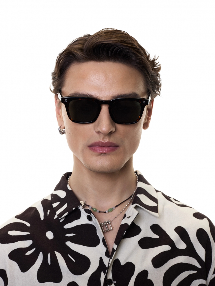 Męskie okulary przeciwsłoneczne z powłoką antyrefleksyjną