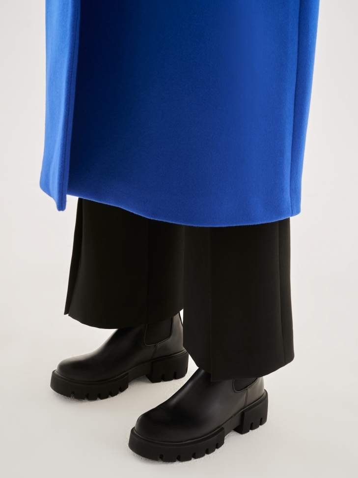 Czarne trzewiki damskie