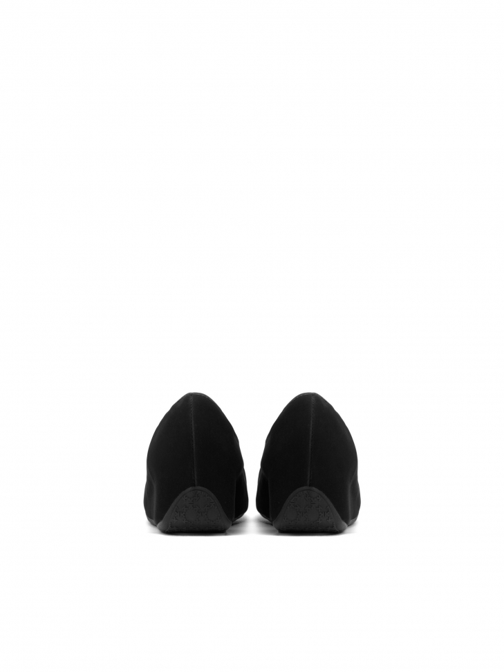 Czarne baleriny damskie