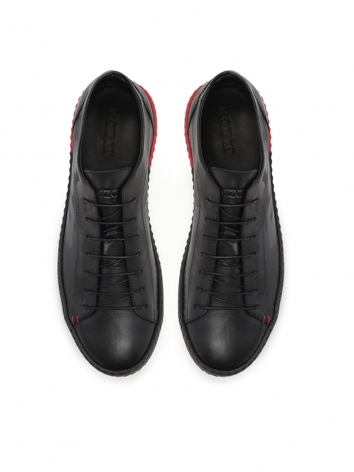 Czarne sneakersy męskie