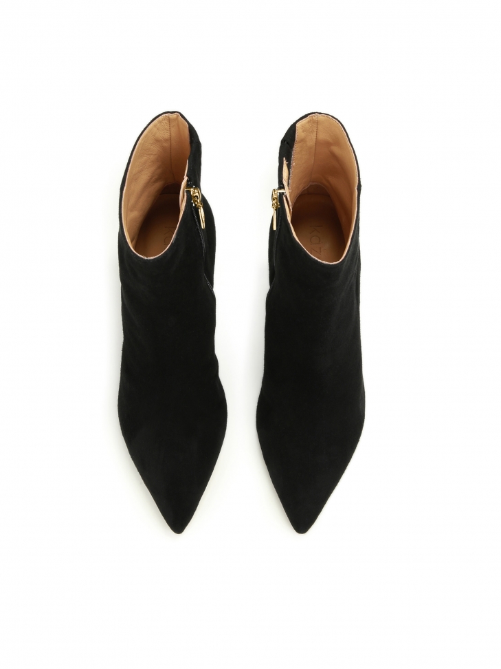 Czarne botki damskie