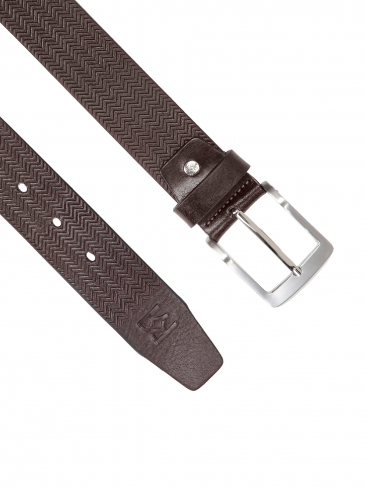 Brązowy pasek męski