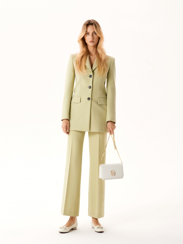 Skórzane baleriny z komfortową wkładką