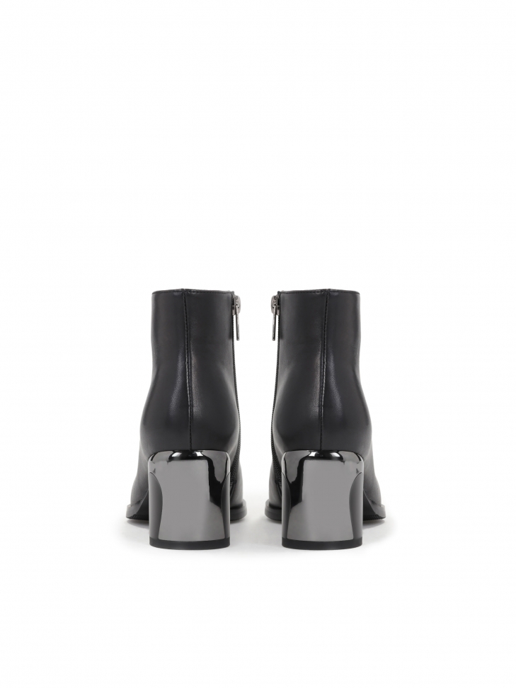 Czarne botki damskie