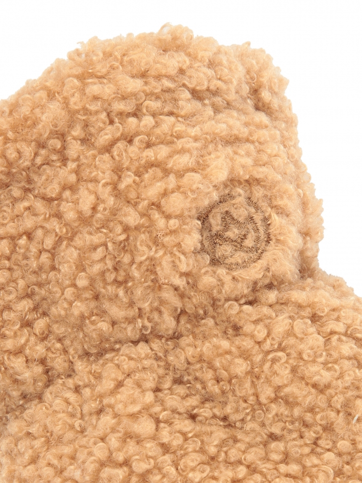 Ciepłe jasnobrązowe rękawiczki damskie