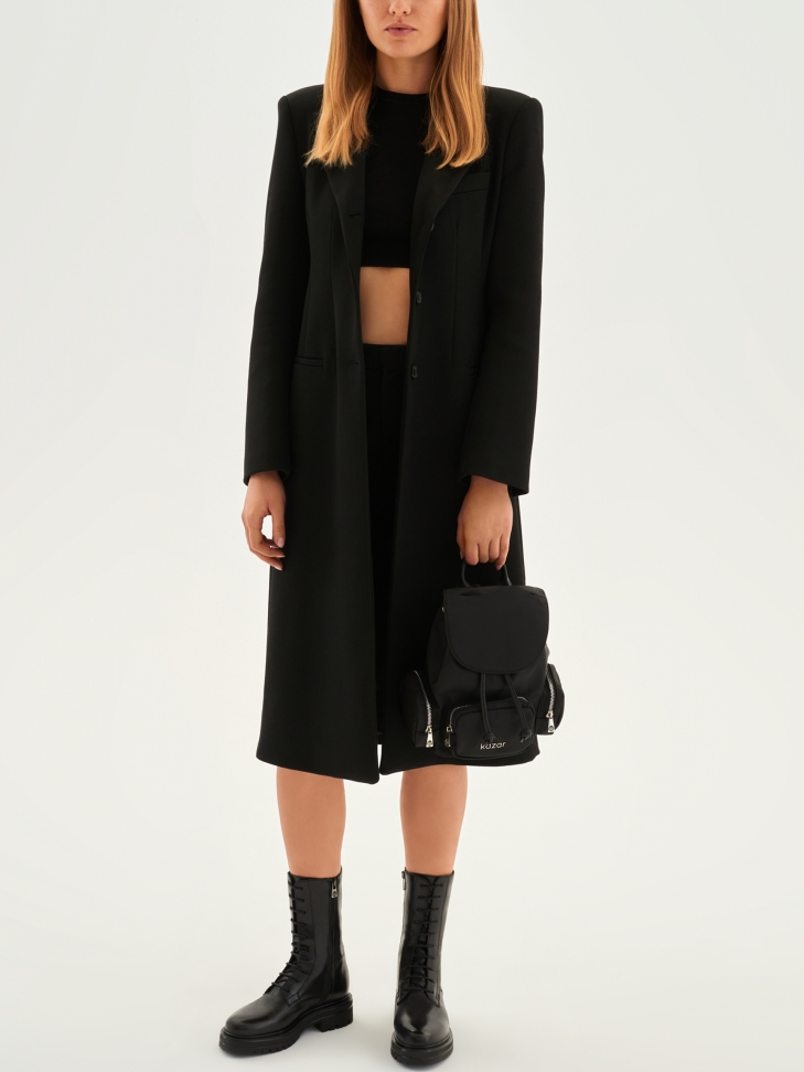 Czarne trzewiki damskie