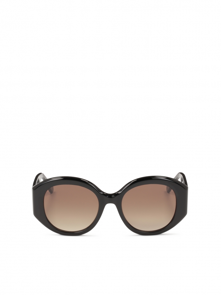 Okulary przeciwsłoneczne z szeroką ramką