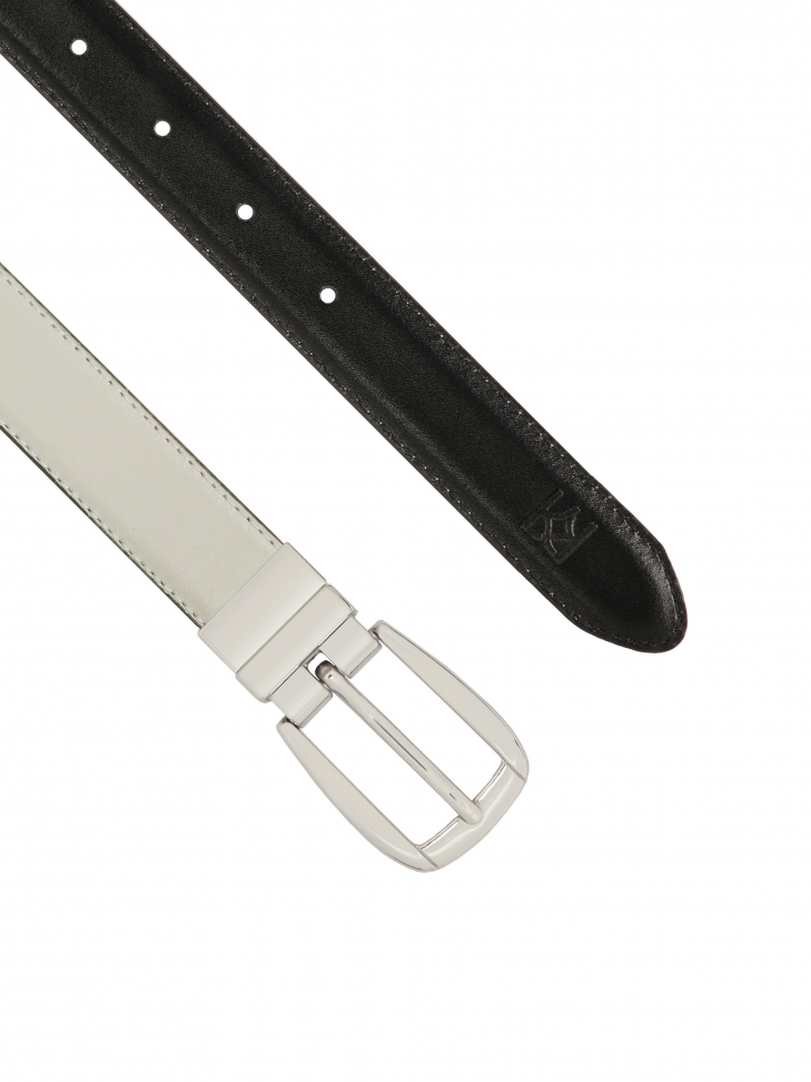 Wąski szaro-czarny pasek dwustronny