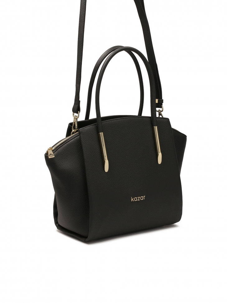 Trzykomorowa torebka na ramię