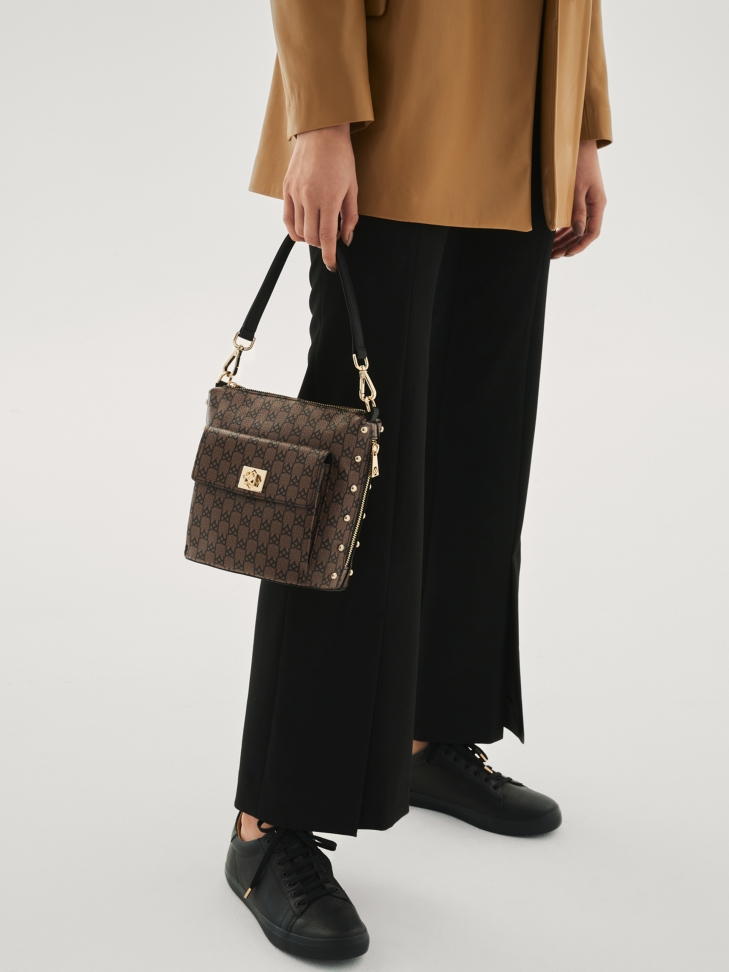 Czarne sneakersy damskie