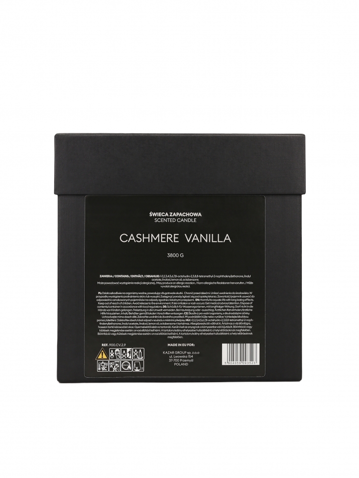 Świeca zapachowa woskowa Cashmere Vanilla 3800g