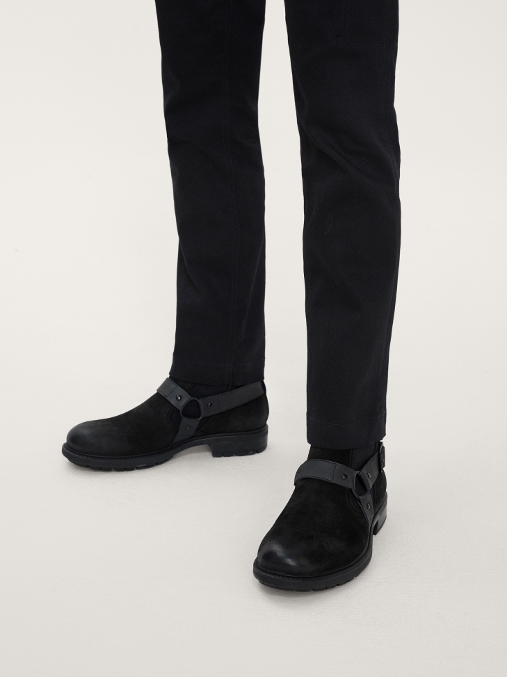 Trzewiki męskie z nubuku z membraną Thinsulate™